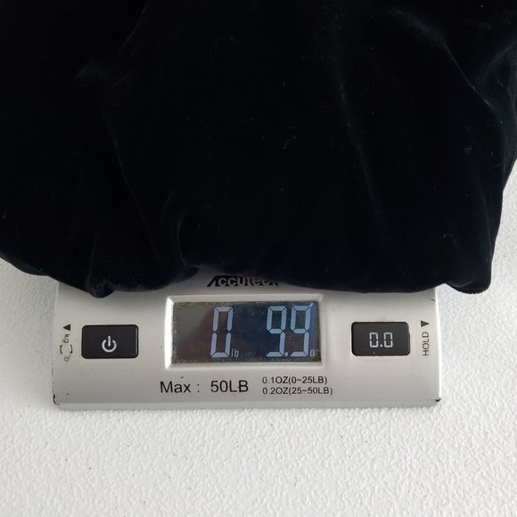 J Jill Wearever Womens Black Velour Tunic Blouse Size M Mixed Media Long Sleeve - Picture 8 of 8